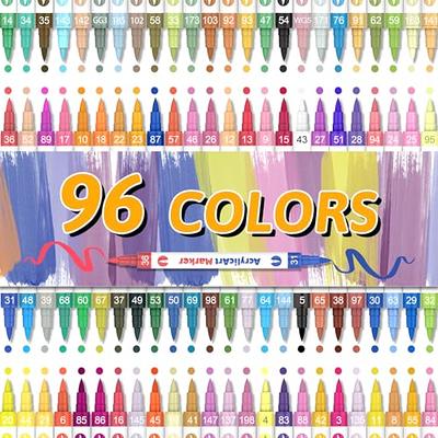  Paint Markers Paint Pens 36 Colors, Acrylic Paint