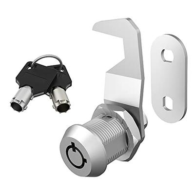 inBovoga 1 Pack Cabinet Locks with Keys, 5/8 Cam Lock, RV Compartment  Storage Locks RV Locks for Storage Door Drawer Tool Box Tubular Lock, Zinc  Alloy - Yahoo Shopping