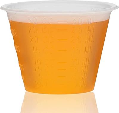 Non-Sterile Graduated Plastic Medicine Cups 1 oz, 5000 Count