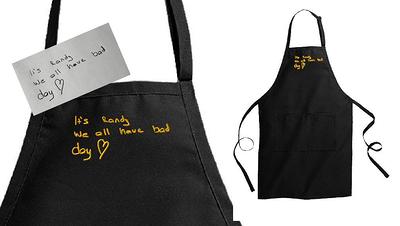 personalized apron, best moms grandma custom adult bib apron