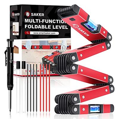 Saker Multi-function Scribing Tool- Construction Pencil- Aluminum