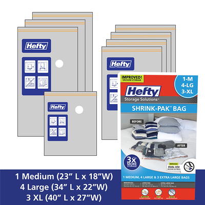 Hefty XL Shrink-Pak bag 