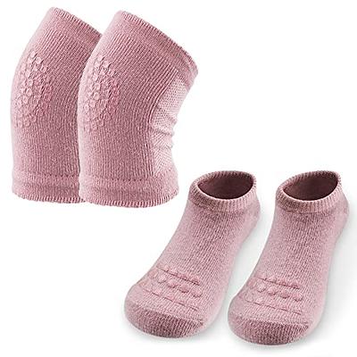 3 Pairs of Leg Warmers Baby Toddler Ribbed Leggings Kneepads Crawling Boys  Girls 100% Organic Cotton -Japan Brand