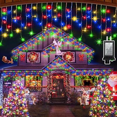 C9 Christmas Lights, 100 LED 66 FT Christmas String Lights Outdoor with 8  Modes Timer Waterproof Connectable for Indoor Yard Xmas Tree House