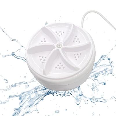 Portable Mini Washing Machine, Ultrasonic Turbine Washer Portable Washing  Machine Portable Bucket Washer for Underwear Socks Baby Clothes(green) -  Yahoo Shopping