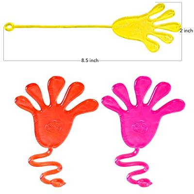 Marwills 20 Pcs Sticky Hands, Wacky Fun Stretchy Glitter Sticky Hands for  Kids, Sensory Fidget Toy in 5 Assorted Colors, Sticky Hand Toys for Kid's  Class Decoration, Party Favors, Birthday Parties - Yahoo Shopping