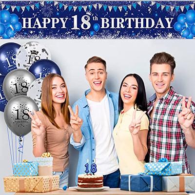 18th Birthday Decorations for Boys Girls, 18th Birthday Balloons