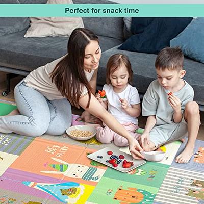 JumpOff Jo Large Foldable Kids Foam Play Mat, Padded Baby Floor