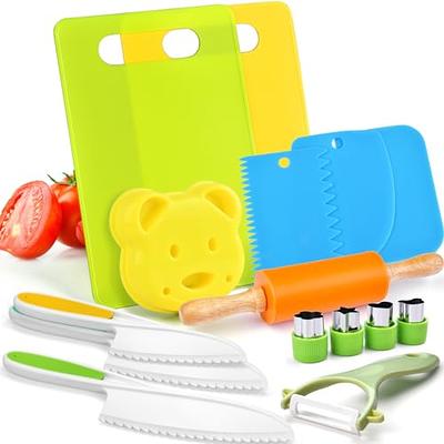 15 PCS Montessori Kitchen Tools for Toddlers Kids Cooking Sets