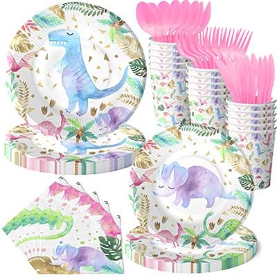 Art Party Supplies Paint Birthday for Kids Palette Plates Napkins Set (48  Count)