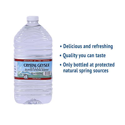 Crystal Geyser Natural Alpine Spring 16.9 Oz. Water Bottles, 24-Pack