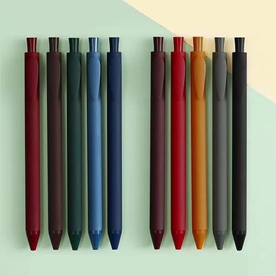 Colored pen rollerball pens fine point smooth writing gel pens