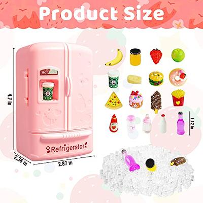 Hot Sale Pretend Play House Mini Baby Refrigerator Kitchen Toy for