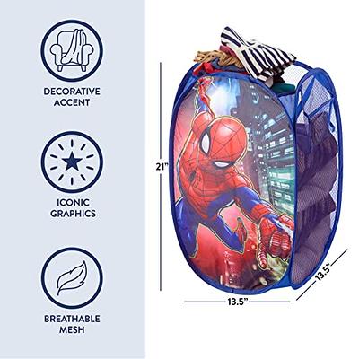 Idea Nuova Marvel Spiderman Pop Up Hamper with Durable Carry Handles, 21  H x 13.5 W X 13.5 L, red : : Brinquedos e Jogos