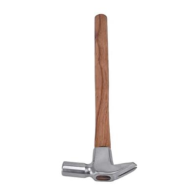 Qwork Welding Chipping Hammer, 14oz, Two-head Hammer with Wooden