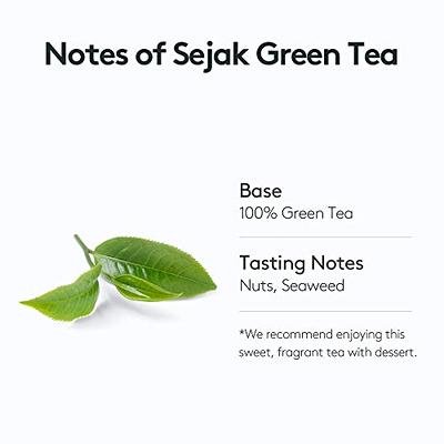 Brew La La Organic Green Tea - Pomegranate Flavor - 50 Tea Bag Tin - Low  Caffeine Tea - USDA Certified Organic