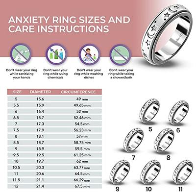 Ring Size Guide, Wholesale Silver Jewelry Ring Guide