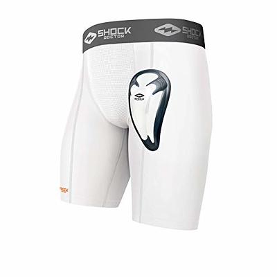 Shock Doctor Men's Ultra Pro Boxer Compression Shorts with Ultra Cup