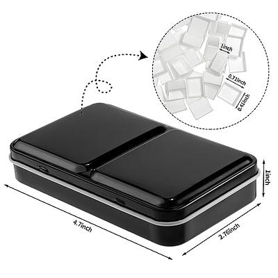 Watercolor Paint Palette Half Pans Set Empty Palette Assembled Pans w/Lids  Box