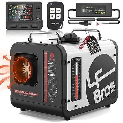 LF Bros 110V/12/24V 5KW Diesel Heater, All-in-One 5L Air Diesel Parking  Space Heater with Stylish Design, Come with Remote Control and LCD Screen,  Suitable for Home Shop Garage Camper - Yahoo Shopping