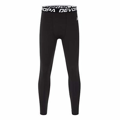  TSLA Boys Youth UPF 50+ Compression Pants Baselayer