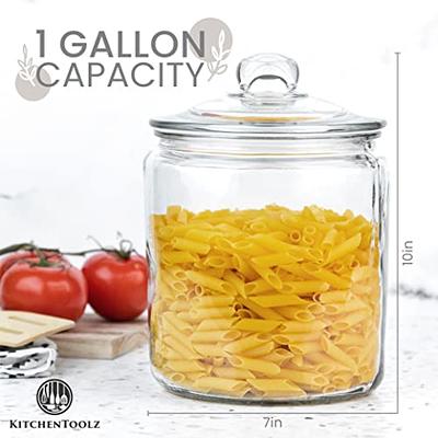 1 Gallon Glass Large Mason Jar - Metal Lids – Kitchentoolz