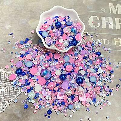 4000pcs/2 Box Glass Nail Rhinestones Kit Nail Gems Black/Gold Flat-back  Round Beads Charms for Crafts Nail Art DIY 6 Mixed Size*