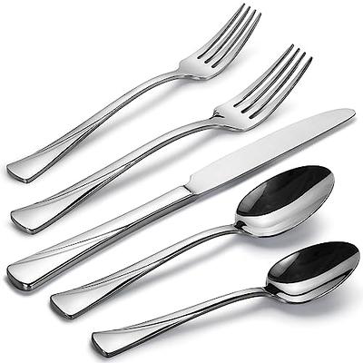 Velaze 20-Piece 18/8 Black Mirror Polished Stainless Steel Eating