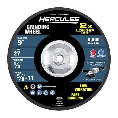 4 1/2-inch x 1/4-inch x 7/8-inch Type 27 Grinder Wheel/Disc for Masonry  Grinding