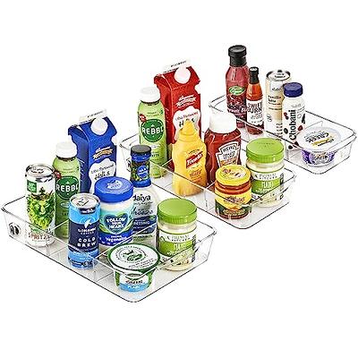 Sorbus Clear Fridge Organizer Bins