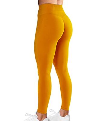  A AGROSTE Workout Leggings for Women Seamless Scrunch