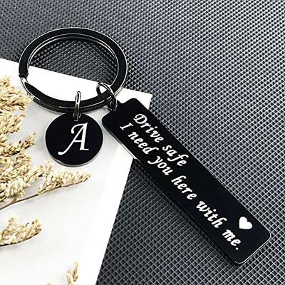 Drive Safe Keychain, Customized Photo Gifts, Drive Safe I Need You Here  With Me, Valentines Day Gift For Him