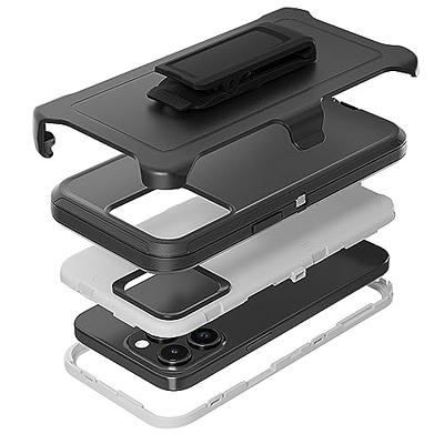 For iphone 13, 13 Pro Max Case Cover w/Clip fit Otterbox Defender