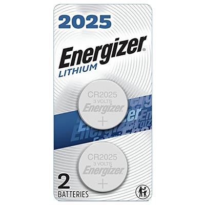 Panasonic CR2025 3.0 Volt Long Lasting Lithium Coin Cell Batteries in Child  Resistant, Standards Based Packaging, 1-Battery Pack