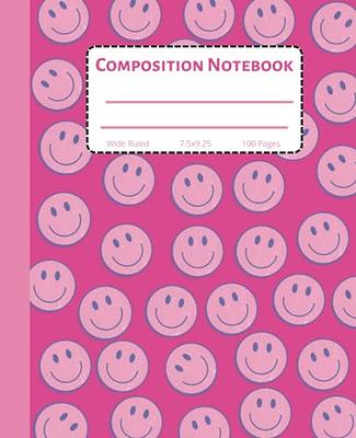 Kawaii Notebook: Cute Frog and Mushroom Cottagecore Composition Book - Wide  Ruled Journal (Froggy Aesthetic Notebooks for School Girls & Teens)