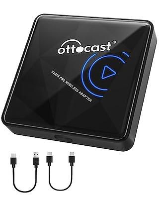 OTTOCAST CarPlay Wireless Adapter for iPhone U2-AIR Pro Wireless CarPlay  Adapter Convert Wired to Wireless,Apple CarPlay Wireless Adapter 8S Connection  Plug & Play No Lag for OEM Wired CarPlay Cars - Yahoo