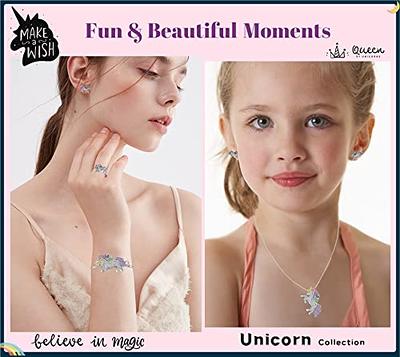 SHWIN Unicorns Gifts for Girls Necklace Kids Jewelry for Girls - 4