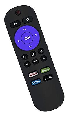 (Pack of 2) Replacement Remote Control Only for Roku TV, Compatible for TCL  Roku/Hisense Roku/Onn Roku/Philips Roku Smart TVs(Not for Stick and Box)