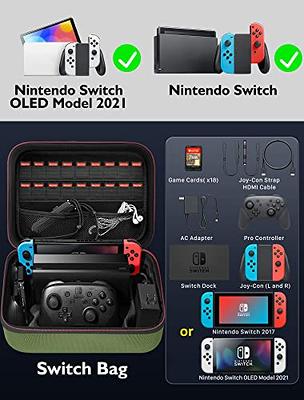 Switch Case for Nintendo Switch and Switch OLED Model, Portable