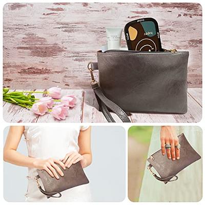 ALDEBRAN® Premium Genuine Leather Women's Wallets -hand made Ladies Wallet  Tri-fold Purse (Caramel Brown): Buy Online at Best Price in UAE - Amazon.ae