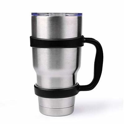 Tumbler Handle for 20 oz Yeti Rambler Cooler Cup, Rtic Mug, Sic, Ozark  Trail Grip and more (20 Oz, Black) - Yahoo Shopping