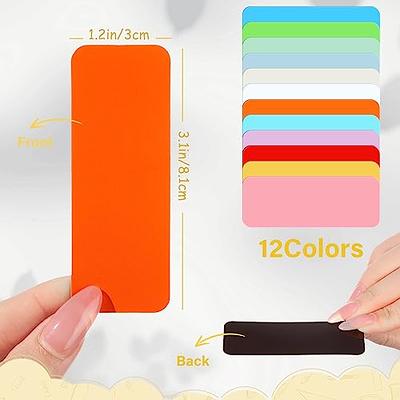 12 Pcs Fridge Magnet Reusable Dry Erase Board Sticker Office Supplies  whiteboard Stickers Dry Erase Magnetic Labels Small White Board Stickers  Small