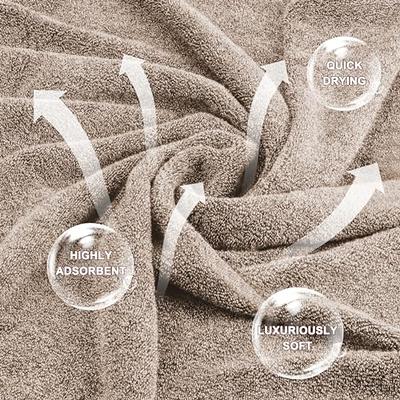 Utopia Towels Medium Cotton Towels, Beige,24 x 48 Inches Towels for Pool,  Spa, and Gym Lightweight and Highly Absorbent Quick Drying Towels, (Pack of  6) : : Home