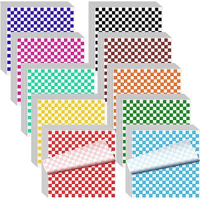 600 Pcs Sandwich Wrapping Paper Sheet 15x15 Checkered Food Wax Paper Sheets  Parchment Paper Basket Liner Grease Restaurant Supplies for Wrapping Bread  Burgers Food Serving (Red) - Yahoo Shopping