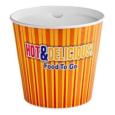 Choice 170 oz. Hot Food Bucket with Lid - 20/Pack