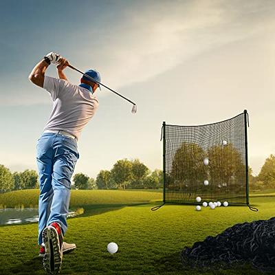 Sport Nets Heavy Duty Golf Net 10 X 7 - Perfect Golf Practice Net for  Indoor Outdoor Garage Backyard Golf Practice. Golf Hitting Net is A  Portable