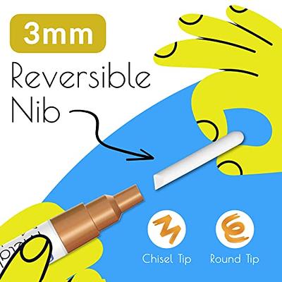 Chalktastic Chalk Markers, Chalkboard Markers with Reversible 7mm Fine or  Chisel Tip