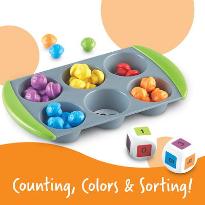 Learning Resources Rainbow Sorting Crayons - 56 Pieces, Ages 3+ Kids  Crayons, Early Color Recognition & Sorting, Toddler Sort and Stacking Toys