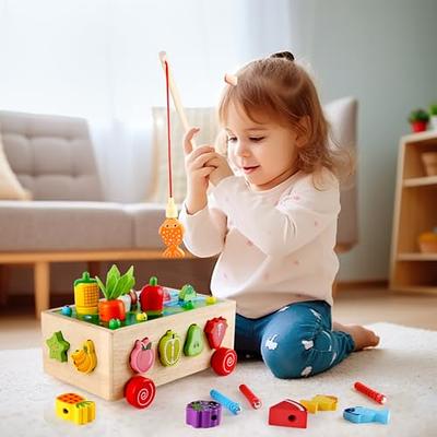MAVREC Toddlers Montessori Wooden Educational Toys for Baby Boys