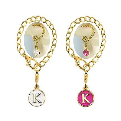 Letter Charm Accessories for Stanley Cup 2PCS Initial Name ID
